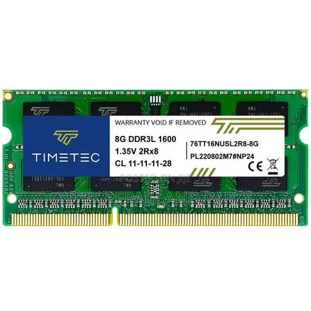 Ddr3l 8gig High Speed Laptop Ram · Photo 1