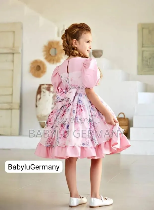 Premium Pink Girl Dress -Turkey Luxury Brand · Photo 1