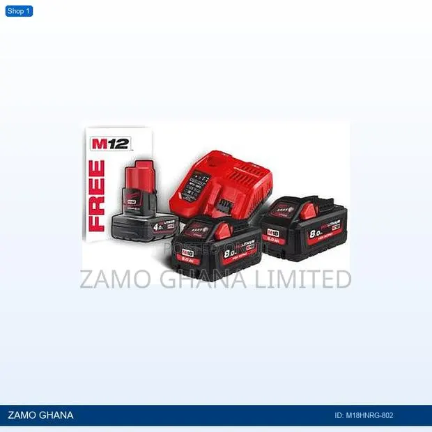 Nrg Pack M18hb8(2) M12b4(1) M12-18fc(1) High Output - M18hnrg-802 · Photo 1
