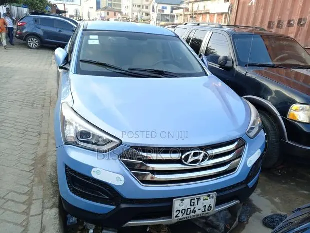 Hyundai Santa Fe Limited 4dr SUV (3.3L 6cyl 6A) 2014 Blue · Photo 1