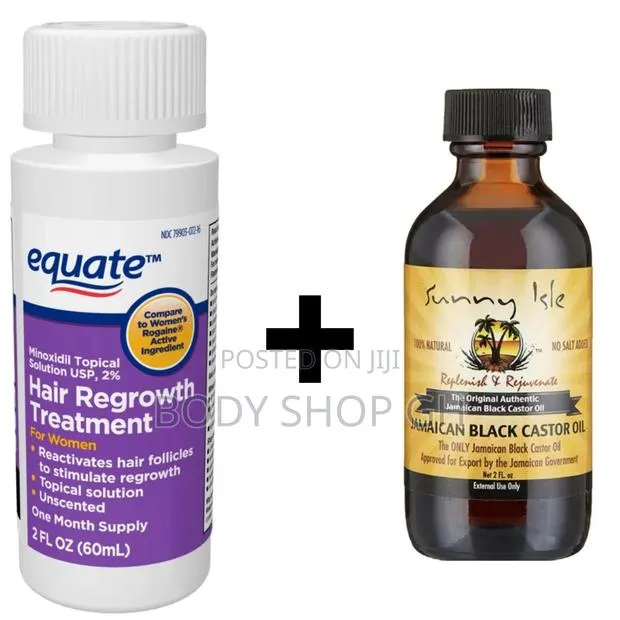 Equate Minoxidil + Castor Oil Hairloss and Edges Treatment · Photo 1