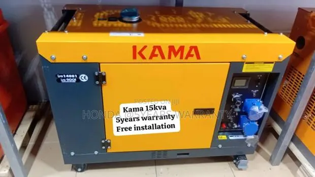 Move With Power 15kva Kama 16500watt Diesel Generator 15kva · Photo 1
