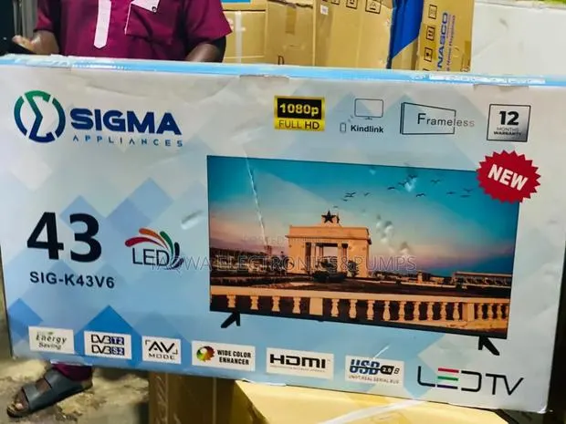 Sig-K43v6 _Digital Satellite, 43" Sigma Tv · Photo 1