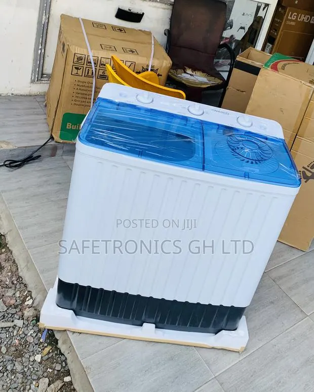 Choose Sleek Nasco 10kg Semi-Automatic Washing Machine Twin-Tub · Photo 1