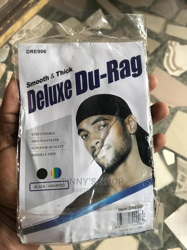 Deluxe Du-Rag (White, Black, Orange Etc) · Photo 1