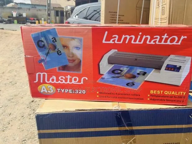 Sealed in Box Master A3 Laminator(White) · Photo 1