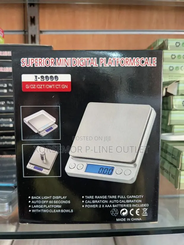 0.1g to 3000g MINI PLATFORM SCALE · Photo 4