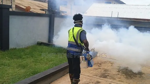 Wall, Floor, Corners and Compound Fumigation With Cleantex · Photo 1