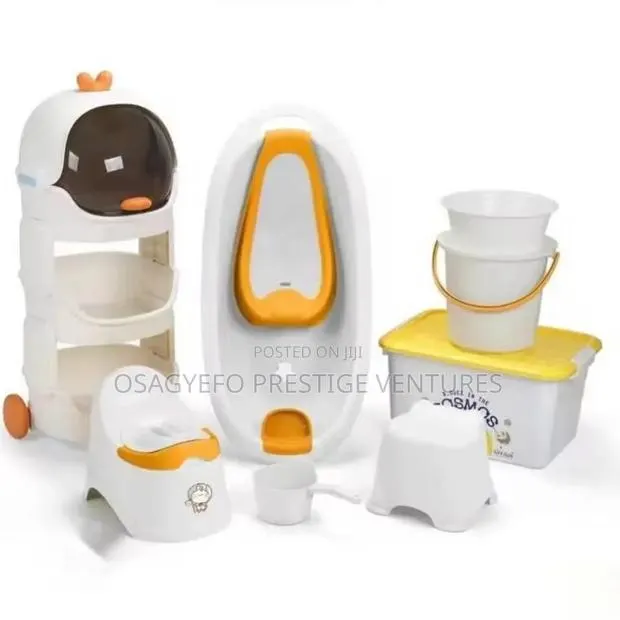 Classy Baby Bath Set With Stand · Photo 1