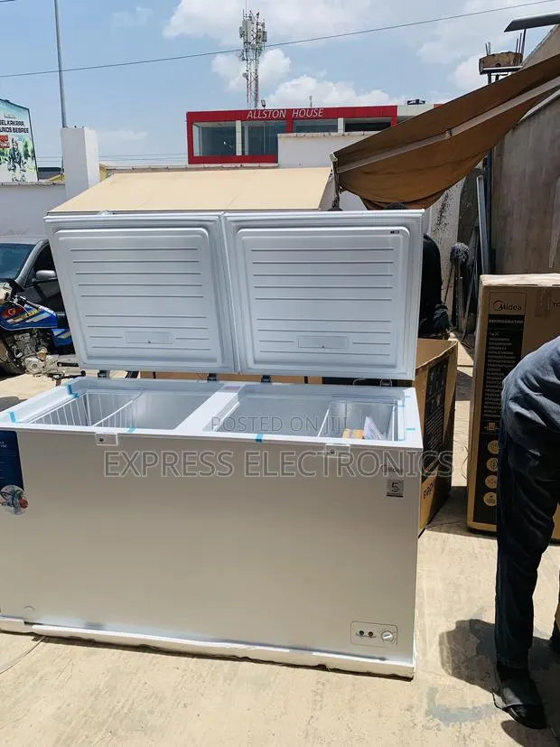 Place Your Order for Midea Chest Freezer Double Door 508l · Photo 1