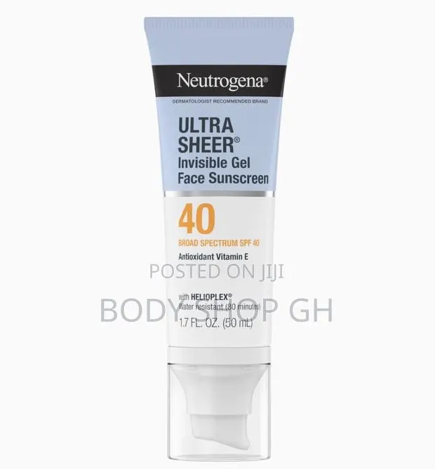Neutrogena Ultra Sheer Invisible Gel Face Sunscreen Facial Sunscreen · Photo 1