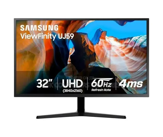 Samsung U32j590uqc 32′′ Uhd Monitor | 60hz | Freesync | Hdmi/Dp · Photo 1