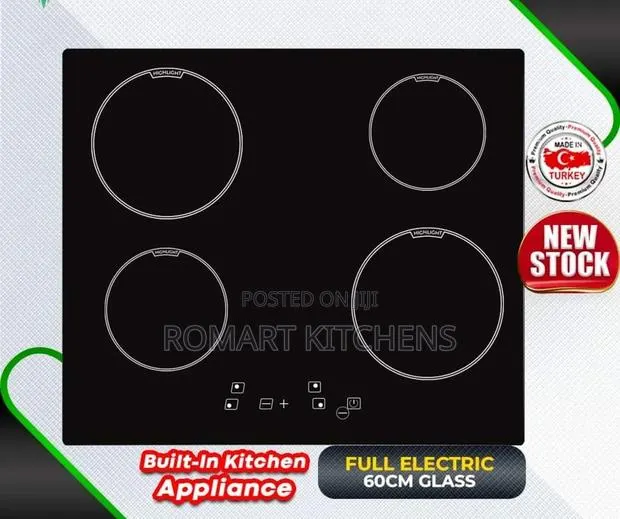 Glass Electric 60cm Burner Hob · Photo 1