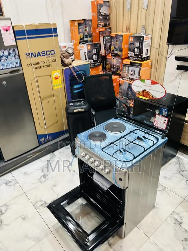Extremely Authentic Ferre 60x60 2 + 2 Burner(Oven Grill) · Photo 1