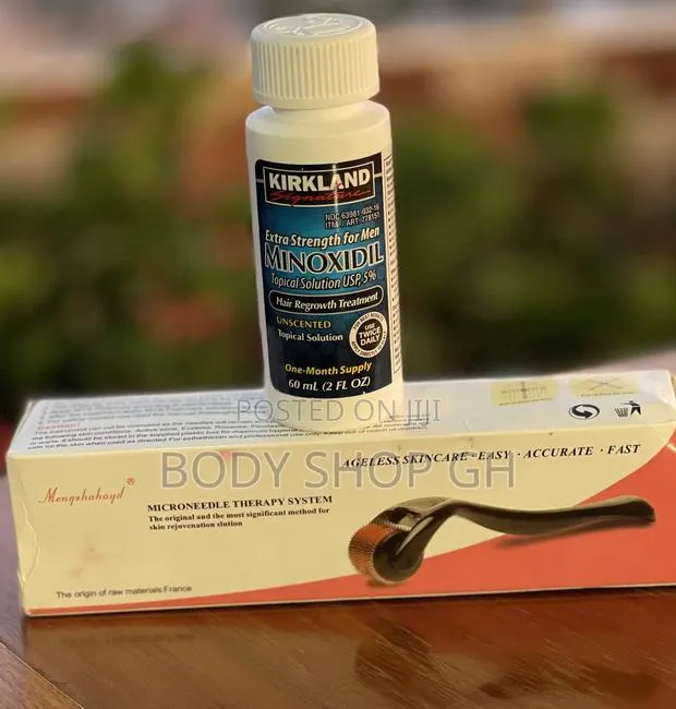 Derma Roller and Kirkland Minoxidil Beard Growth Combo Pack · Photo 1