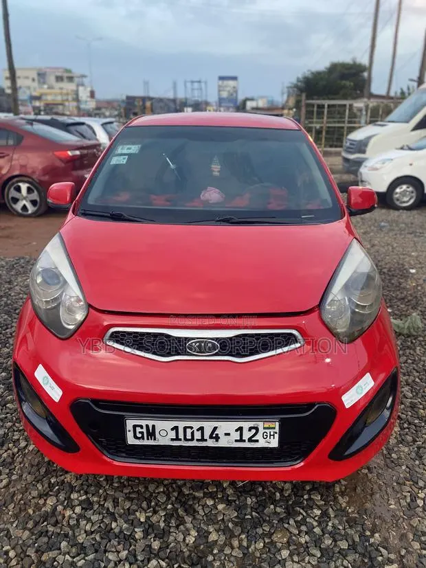Kia Morning 2012 Red · Photo 1