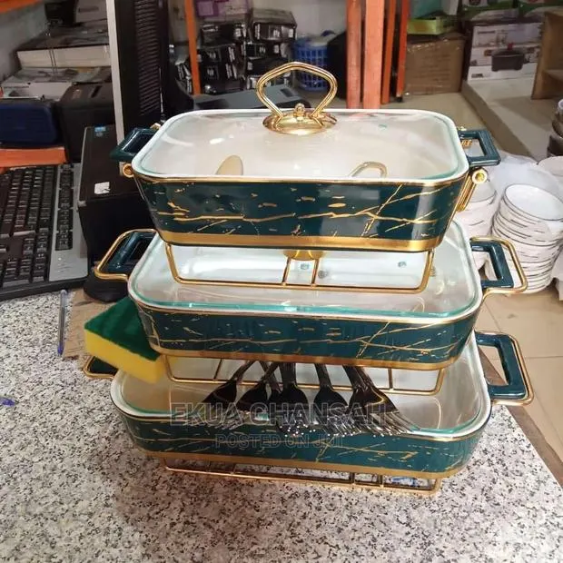 3 Pieces Chefon Chefing Dish · Photo 1