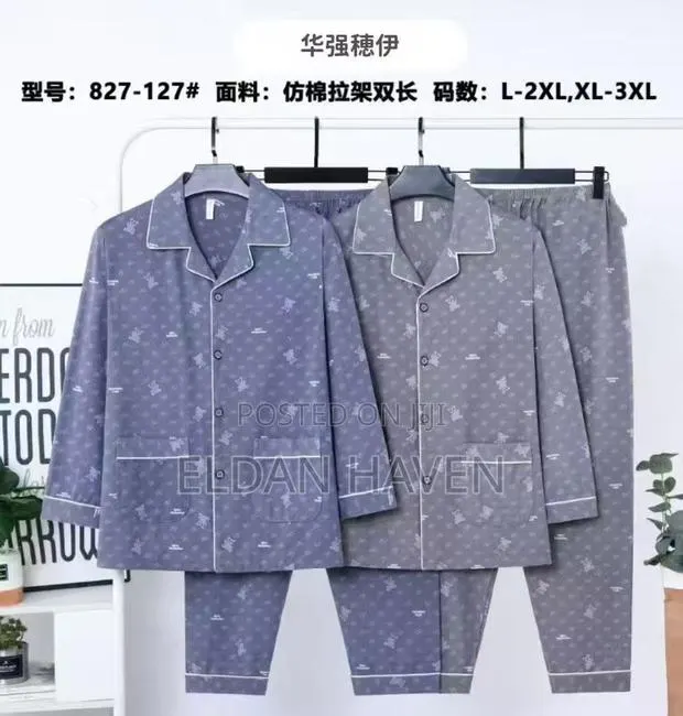 Long Sleeves Pajamas Set for Men · Photo 1