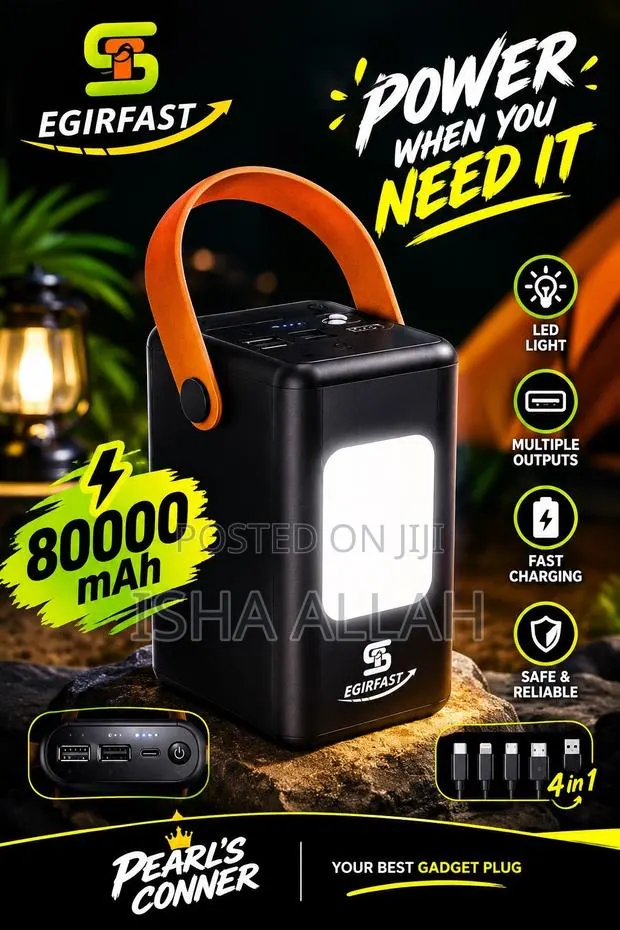 Quality EGIRFAST 8000mAh Power Station