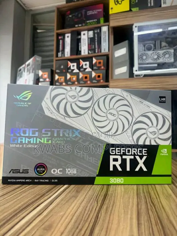 Whitr Asus RTX 3080 · Photo 1