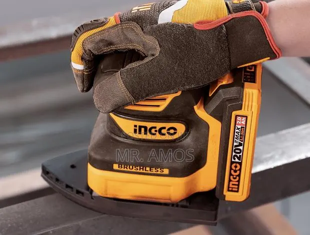 Cordless Palm Sander With 7PCs Sanding Sheets Included - CPSLI20241 · Photo 1