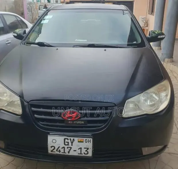 Hyundai Elantra 2010 Black · Photo 1