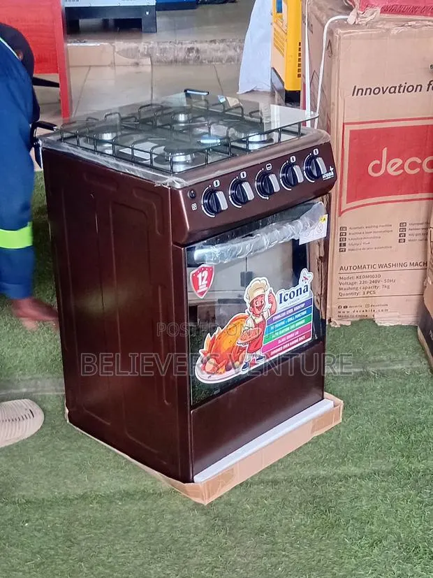 Icona 50×50 Auto Ignition Cooker – Durable Energy Efficient · Photo 1