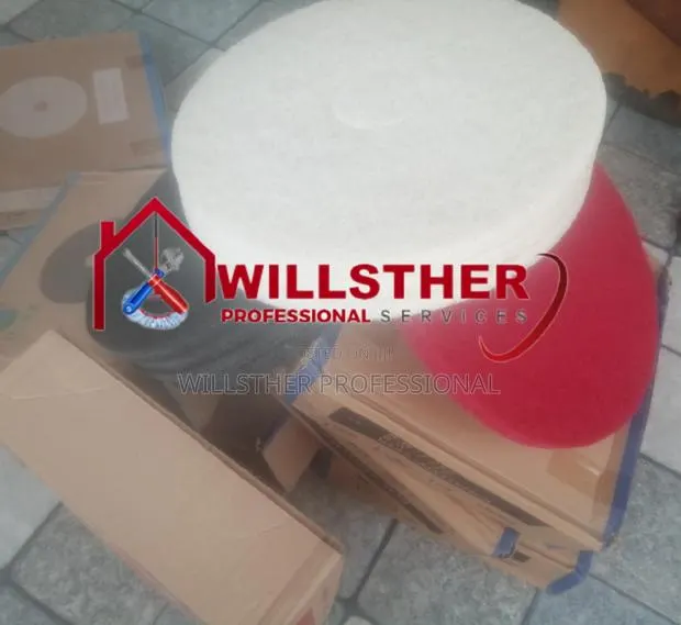 Floor Scrubbing Pad · Photo 1