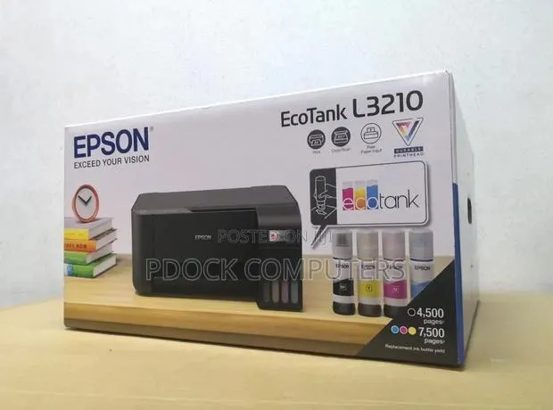 Epson Ecotank L3210 A4 All-in-One Ink Tank Printer · Photo 1