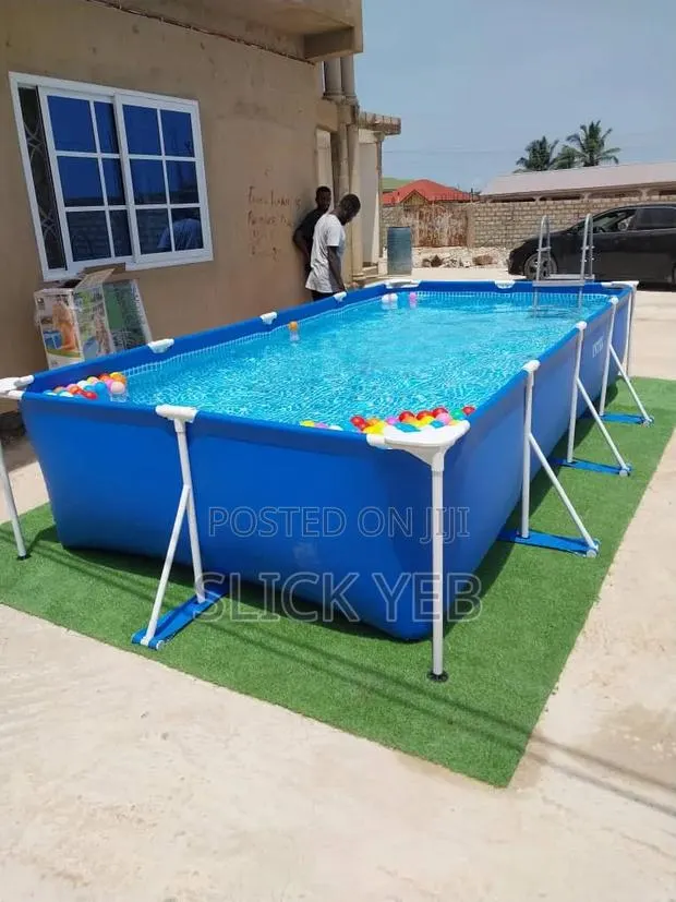 4.5m Rectangular Above Ground Swimming Pool · Photo 3