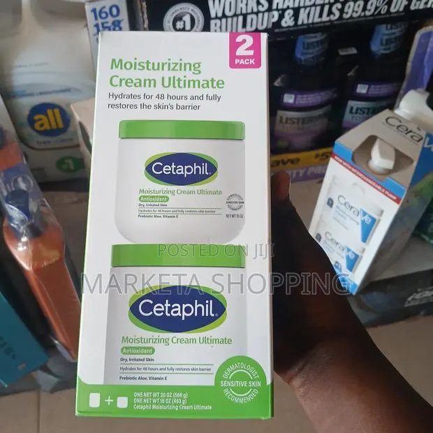 Cetaphil Moisturizing Cream Ultimate 453mlx2 · Photo 1