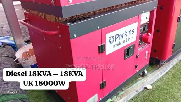 Industrial Grade Perkins 18kva Three Phase Diesel Generator Uk 18000w · Photo 1