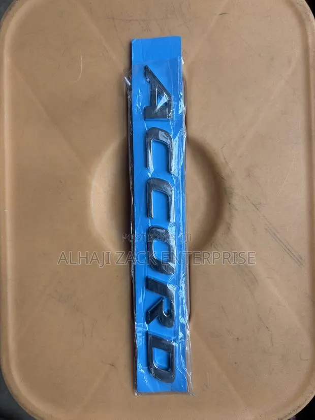 Honda Accord Written or Lettering · Photo 1