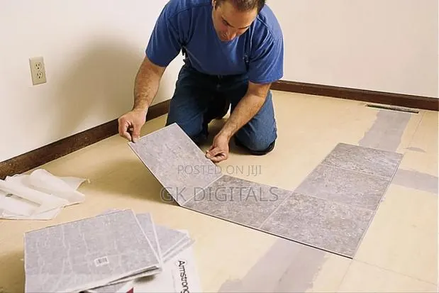 Self-adhesive Marble Floor Stickers | Waterproof, Eco-friendly · Photo 1