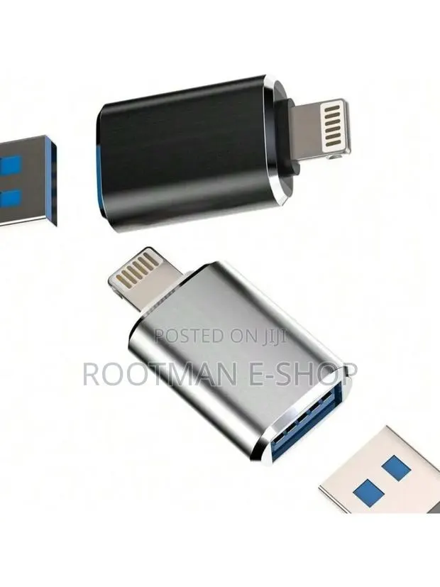 iPhone Otg Adapter, Lightning Male to Usb Female · Photo 1