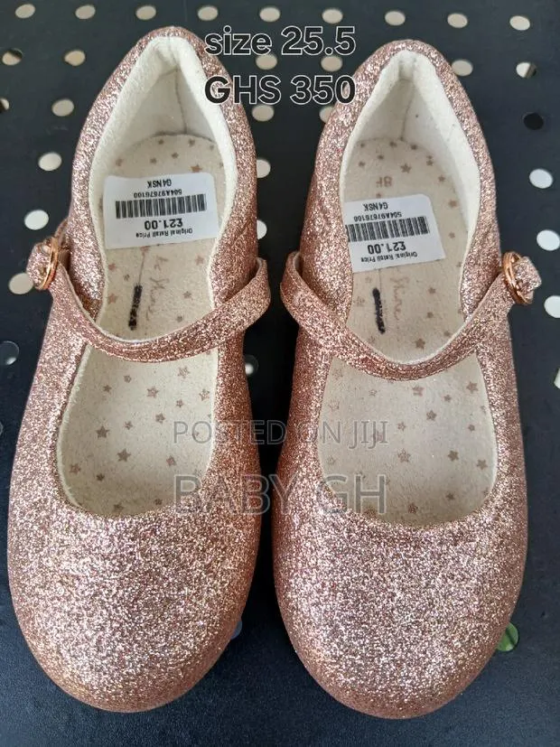 Kids Girls Shimmering Flat Shoe · Photo 1