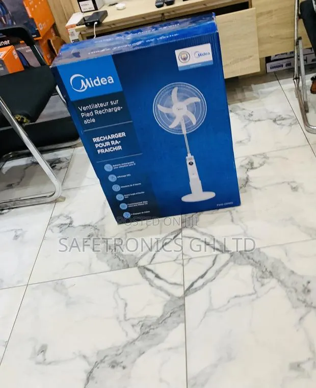 Massive Good Midea 18-Inch Rechargeable Fan (Model Fs45-23mrd) · Photo 1