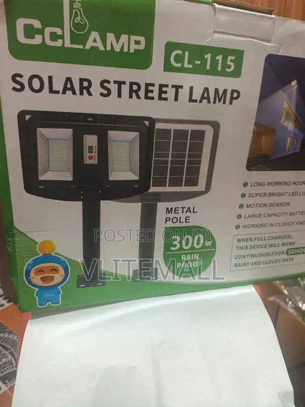 Cclamp Solar Street Lamp Cl-115 · Photo 1