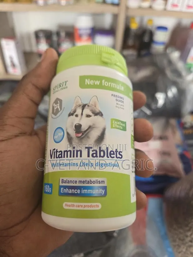 Spirit Vitamin Tablets for All Dogs (160g) · Photo 1