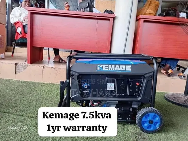 Kemage 7.5KVA 8500W Generator – Premium Heavy Duty Power Genset7.5kva · Photo 1