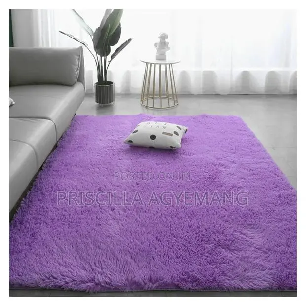 Beautiful Purple Fluffy Carpet Avaliable · Photo 1