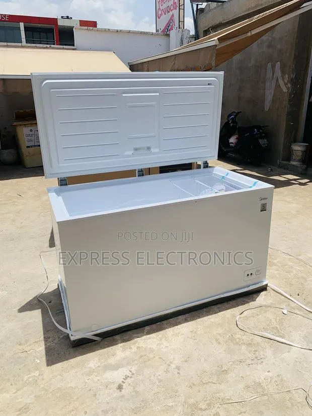 Very Cool Price Chest White Single Door Midea 418l Freezer · Photo 1