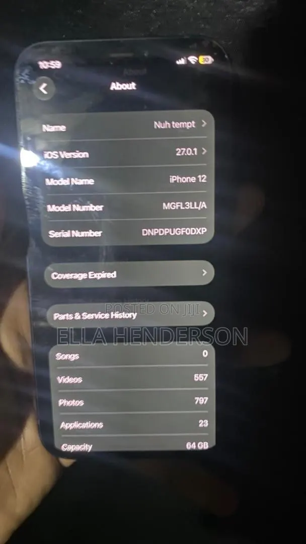 Apple iPhone 12 64 GB Black · Photo 1