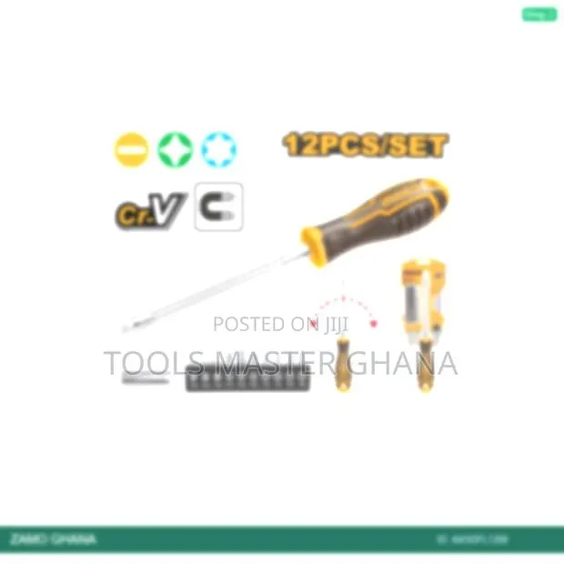 12 PCS Flexible Shaft Screwdriver - Aksdfl1208 · Photo 1