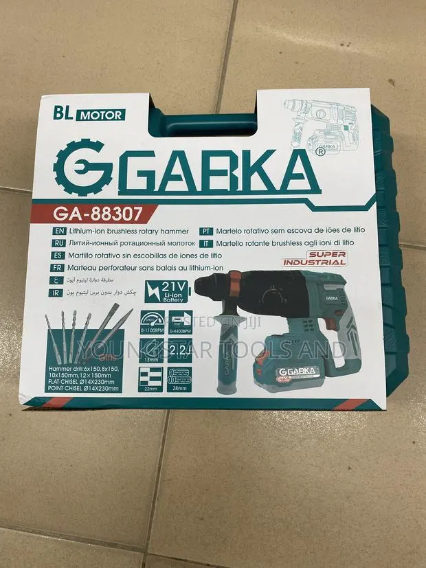 Gabka GA-88307 21V Cordless Brushless Rotary Hammer Drill (Brand New) · Photo 1