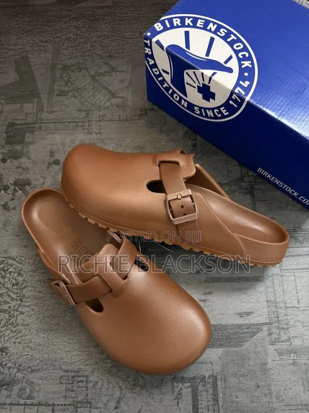 Birkenstock Boston EVA Brown · Photo 1