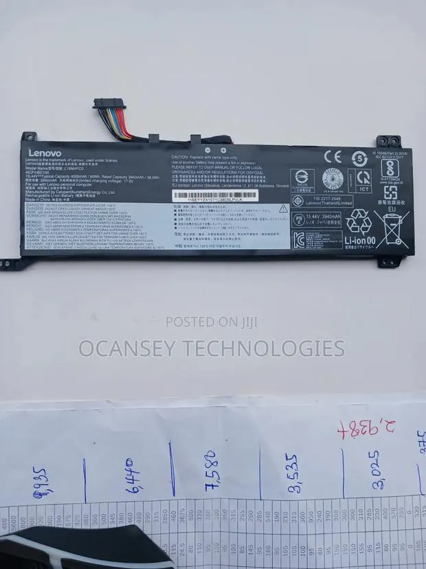 Original Lenovo Battery for L19C4PC0 L19M4PC0 Legion 5P ,5- 15IMH05 · Photo 1