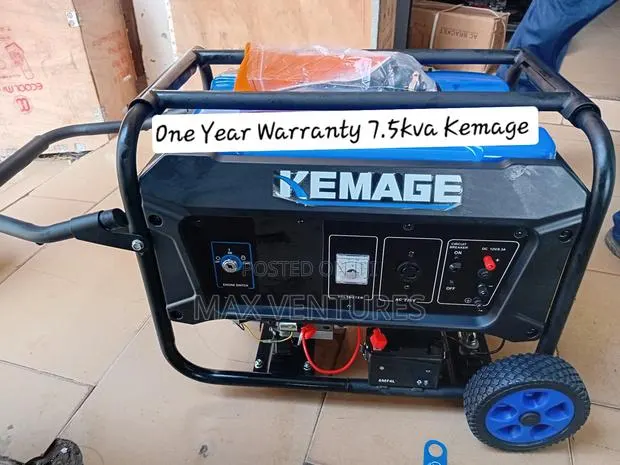 Kemage 7.5kva Generator – Simple but Powerful · Photo 1