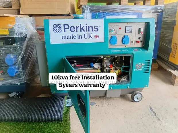 Zero Emission Gen 10kva Perkins Diesel Generator 10kva · Photo 1