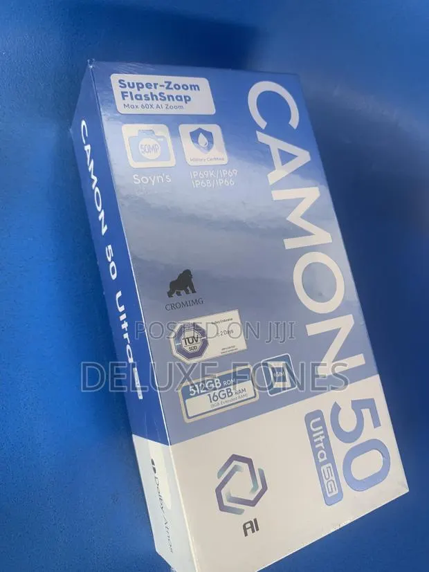 New Tecno Camon 50 Ultra 512 GB Black · Photo 1